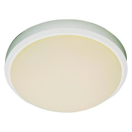 TRANS GLOBE Three Light White White Frosted Glass Bowl Flush Mount 13882 WH